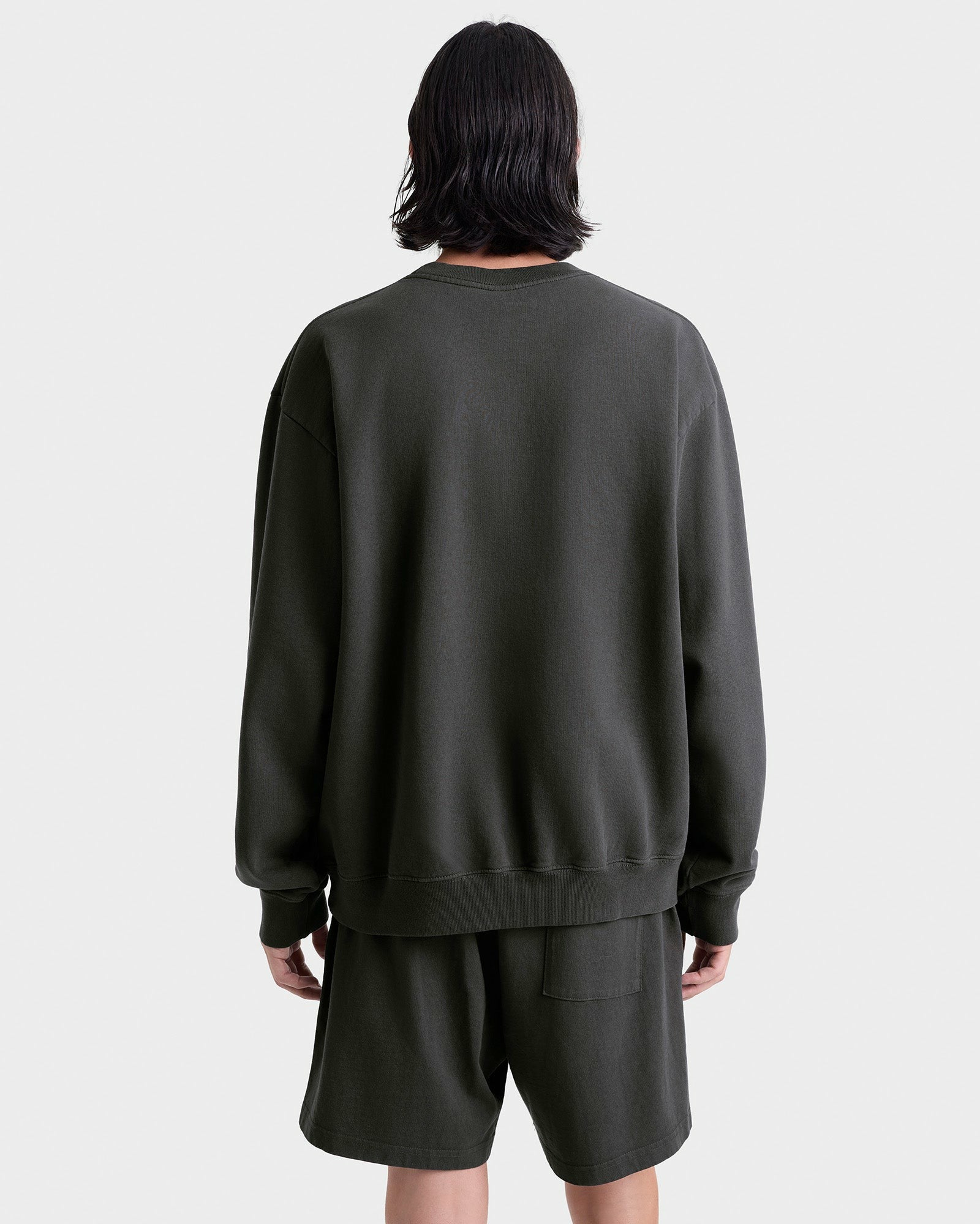 Stallion Crewneck - Faded Black/White Sporty & Rich Online