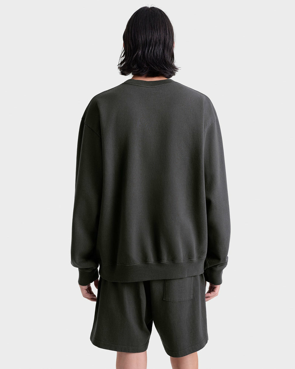 Stallion Crewneck - Faded Black/White Sporty & Rich Online