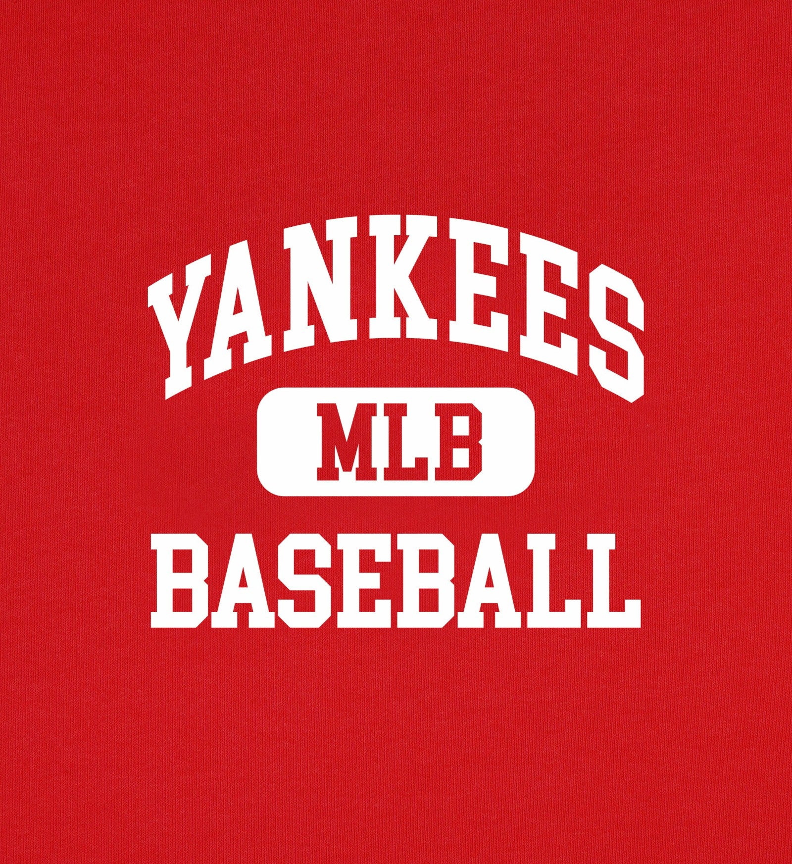 Yankees Ivy Crewneck - Fire red/White Sporty & Rich Discount