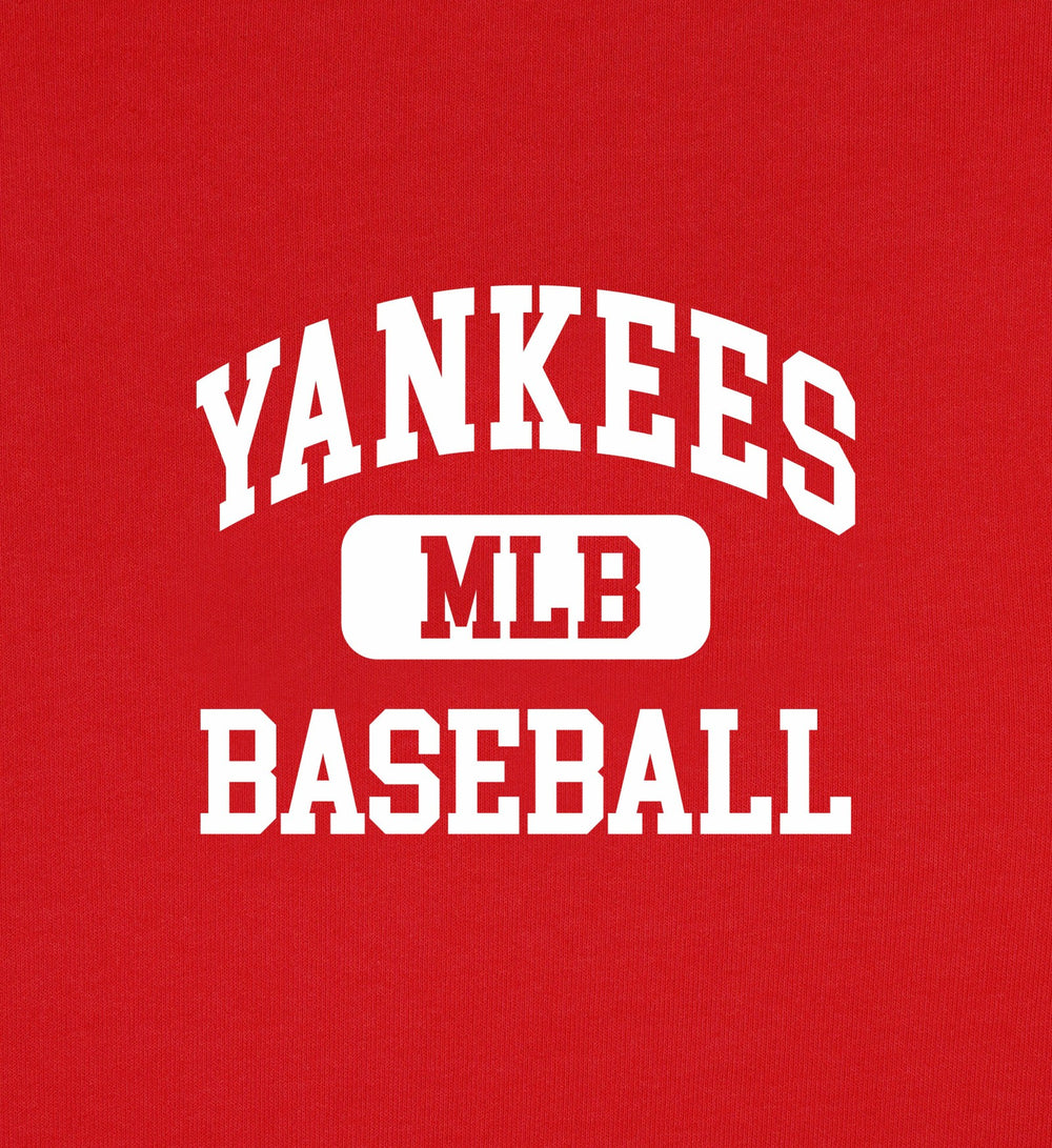 Yankees Ivy Crewneck - Fire red/White Sporty & Rich Discount
