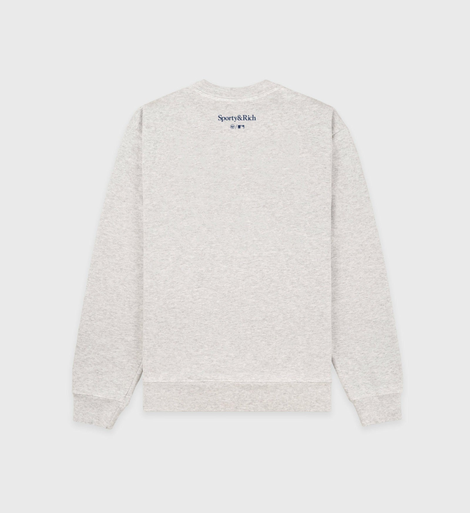 Yankees Ivy Crewneck - Heather Gray/Navy Sporty & Rich For Sale