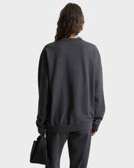California Emblem Crewneck - Faded Black/White Sporty & Rich US