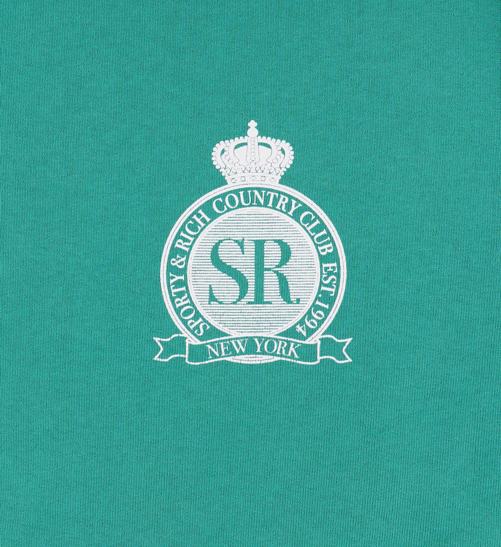 Royal Club Crewneck - Spring Green/White Sporty & Rich For Sale