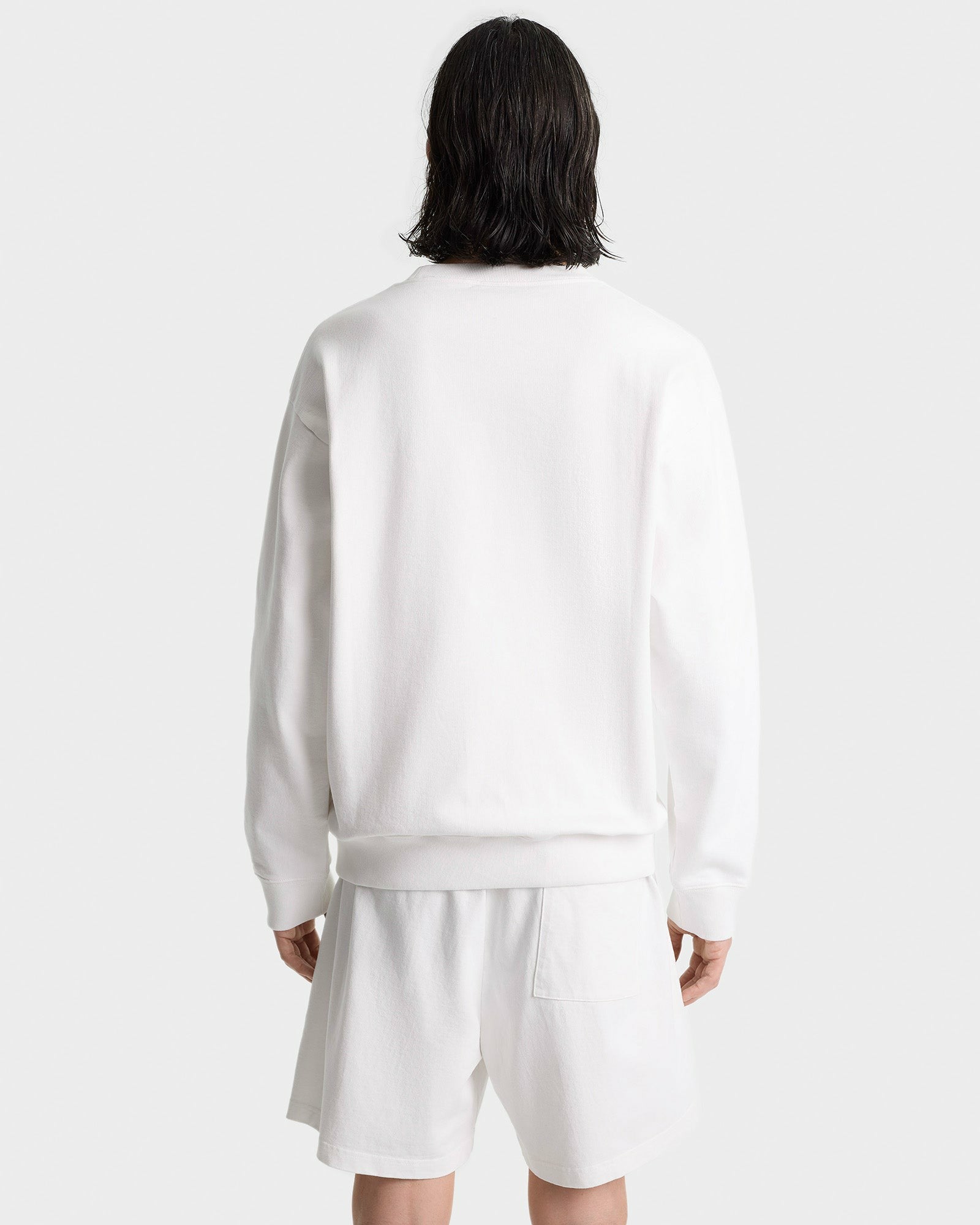 NY Minute Crewneck - White/Navy Sporty & Rich Sale