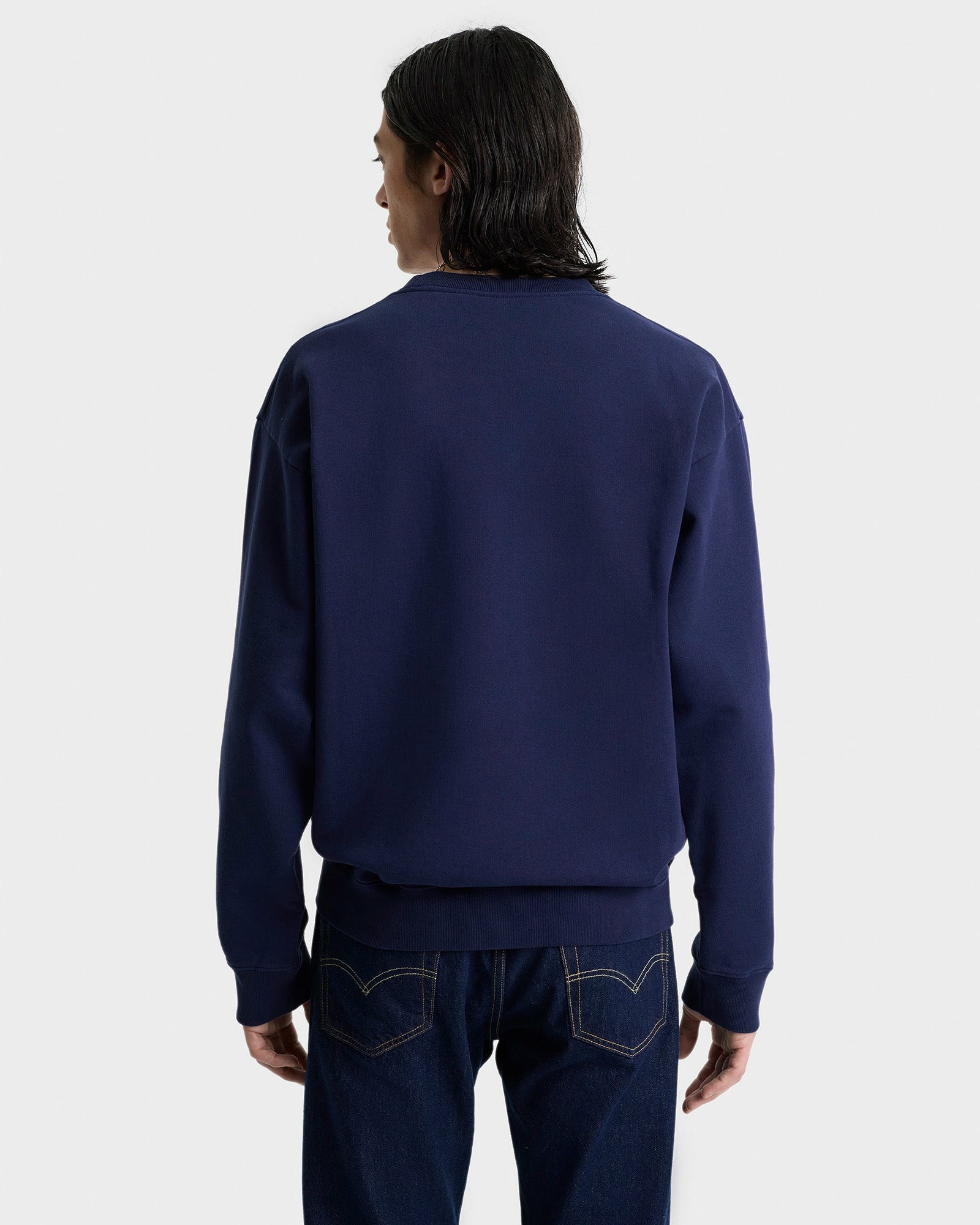NY Minute Crewneck - Navy/White Sporty & Rich Online