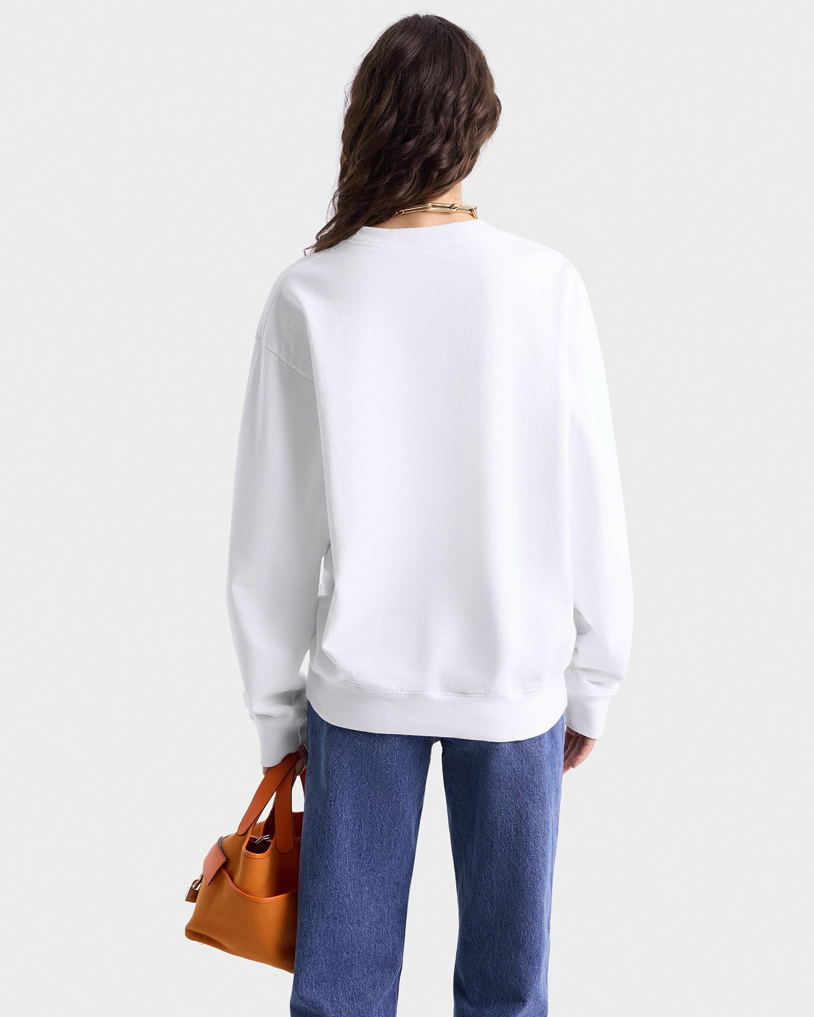 NY 94 Crewneck - White/Multi Sporty & Rich For Sale