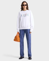 NY 94 Crewneck - White/Multi Sporty & Rich For Sale