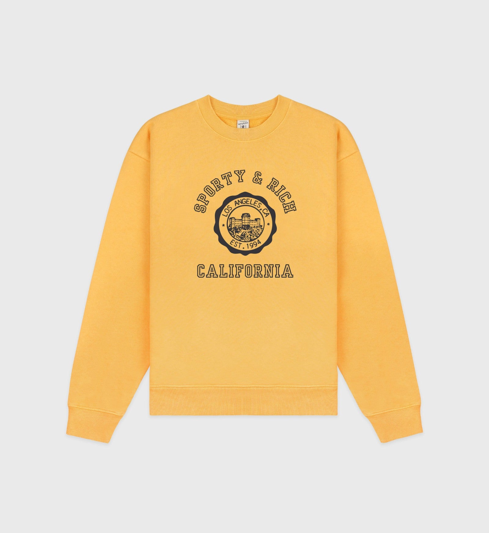 California Emblem Crewneck - Faded Gold Sporty & Rich US
