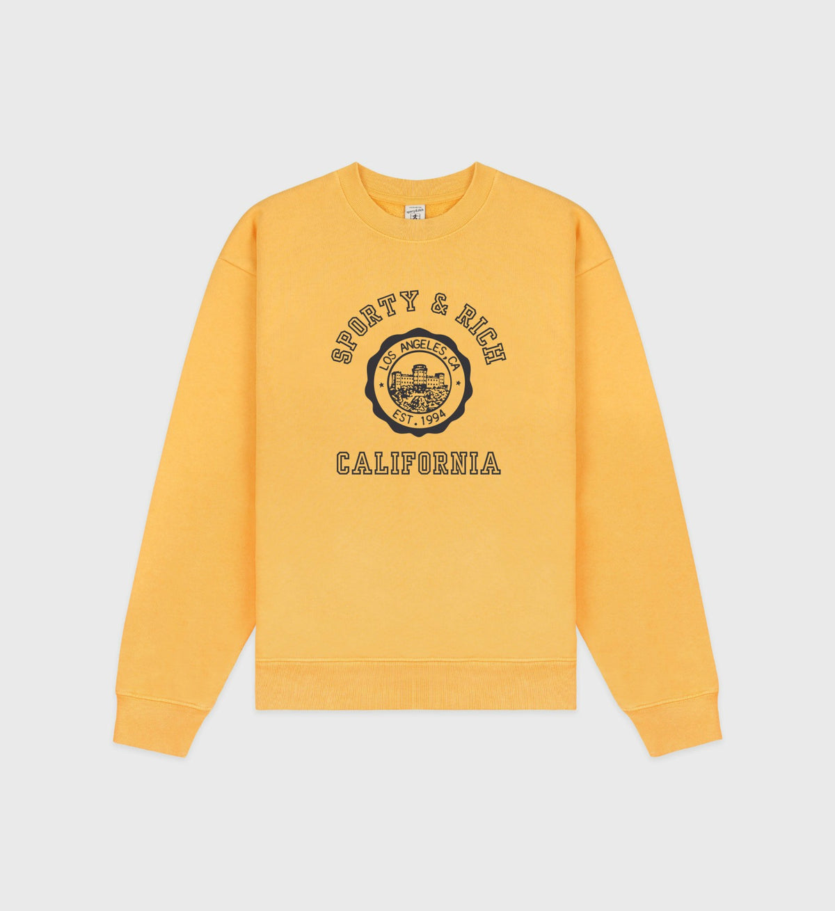 California Emblem Crewneck - Faded Gold Sporty & Rich US