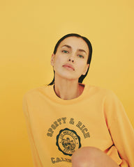 California Emblem Crewneck - Faded Gold Sporty & Rich US