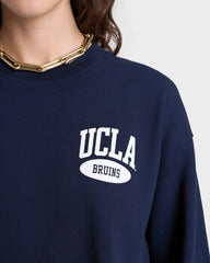 Westwood Crewneck - Navy/White Sporty & Rich Discount
