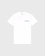 Drink More Water T-Shirt - White/Light Navy Sporty & Rich US
