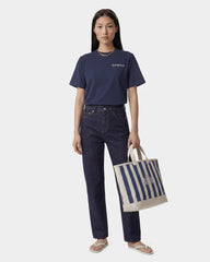 Drink More Water T-Shirt - Light Navy/White Sporty & Rich Sale