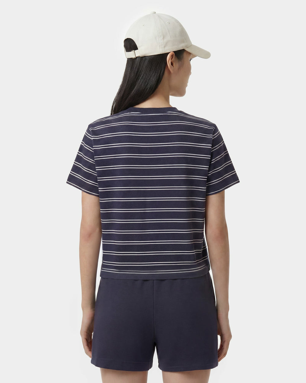 NY Crest T-Shirt - Light Navy Striped/Light Navy Sporty & Rich For Sale