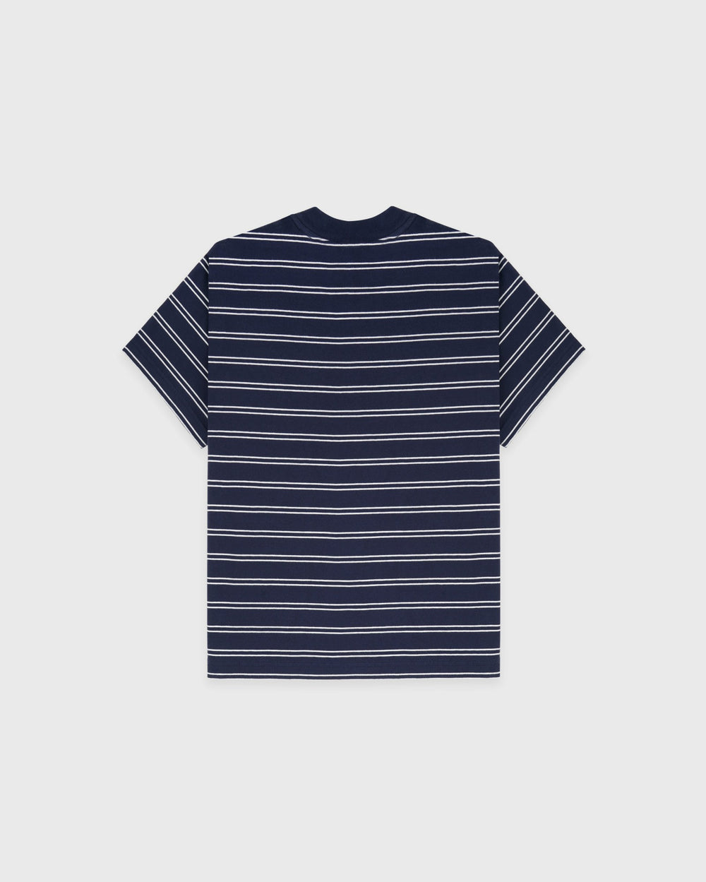 NY Crest T-Shirt - Light Navy Striped/Light Navy Sporty & Rich For Sale