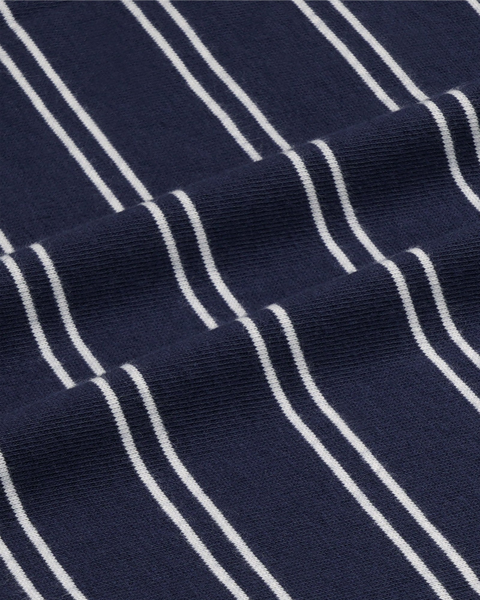 NY Crest Easy Longsleeve - Light Navy Striped/Light Navy Sporty & Rich Outlet
