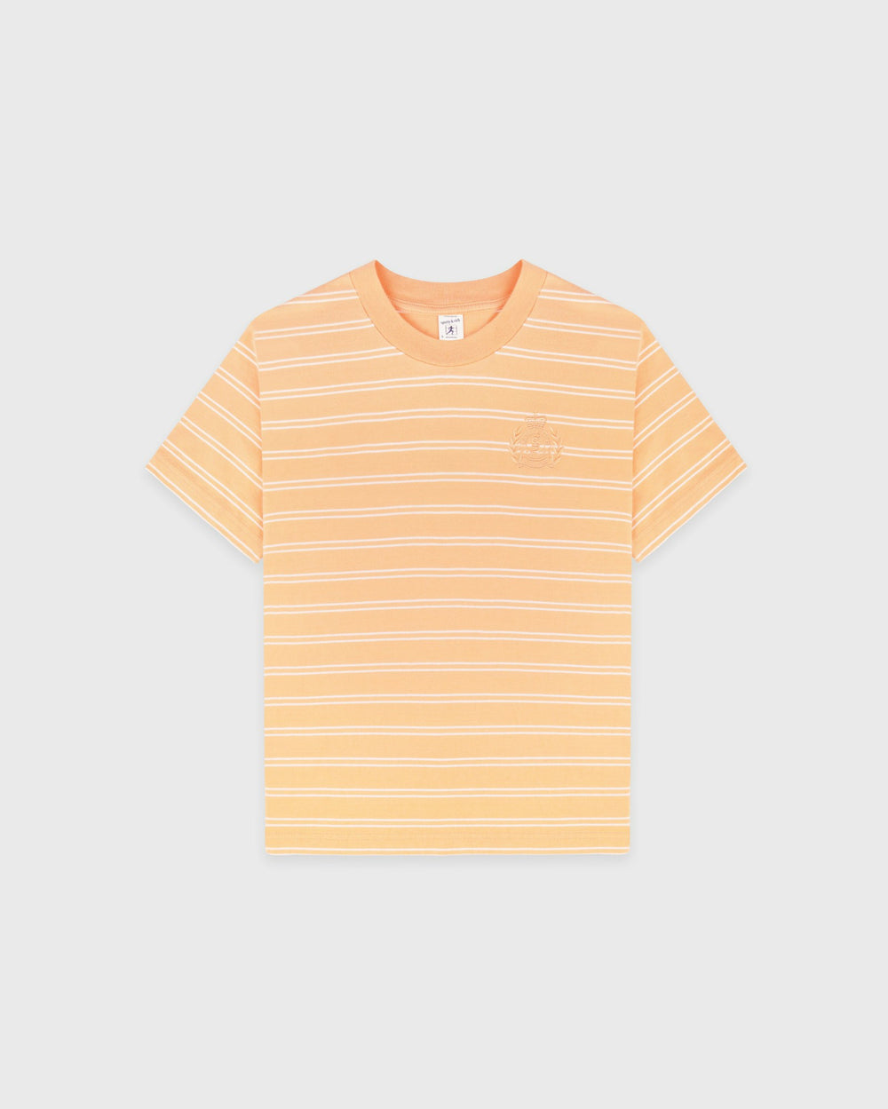 NY Crest T-Shirt - Limone Striped/Limone Sporty & Rich US