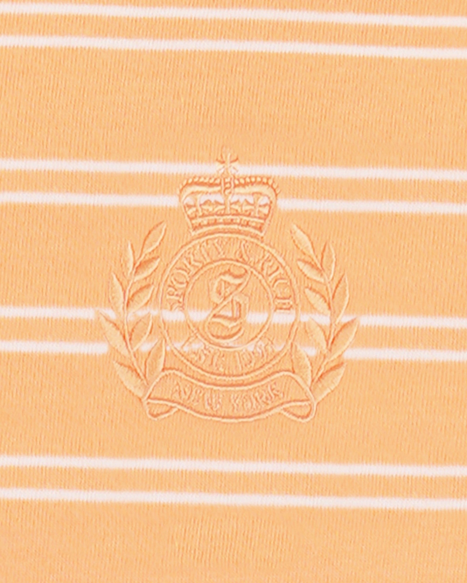 NY Crest T-Shirt - Limone Striped/Limone Sporty & Rich US