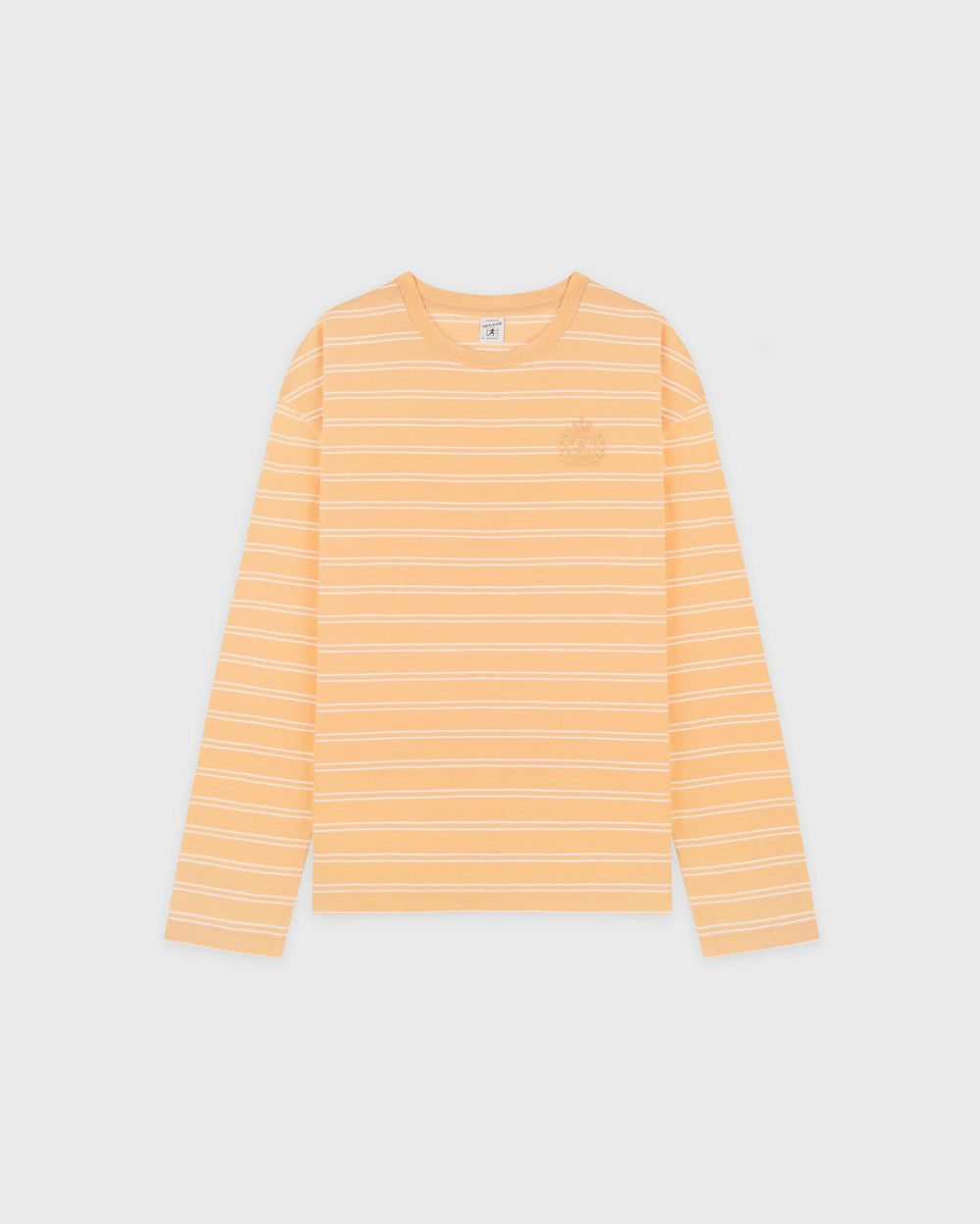NY Crest Easy Longsleeve - Limone Striped/Limone Sporty & Rich Sale