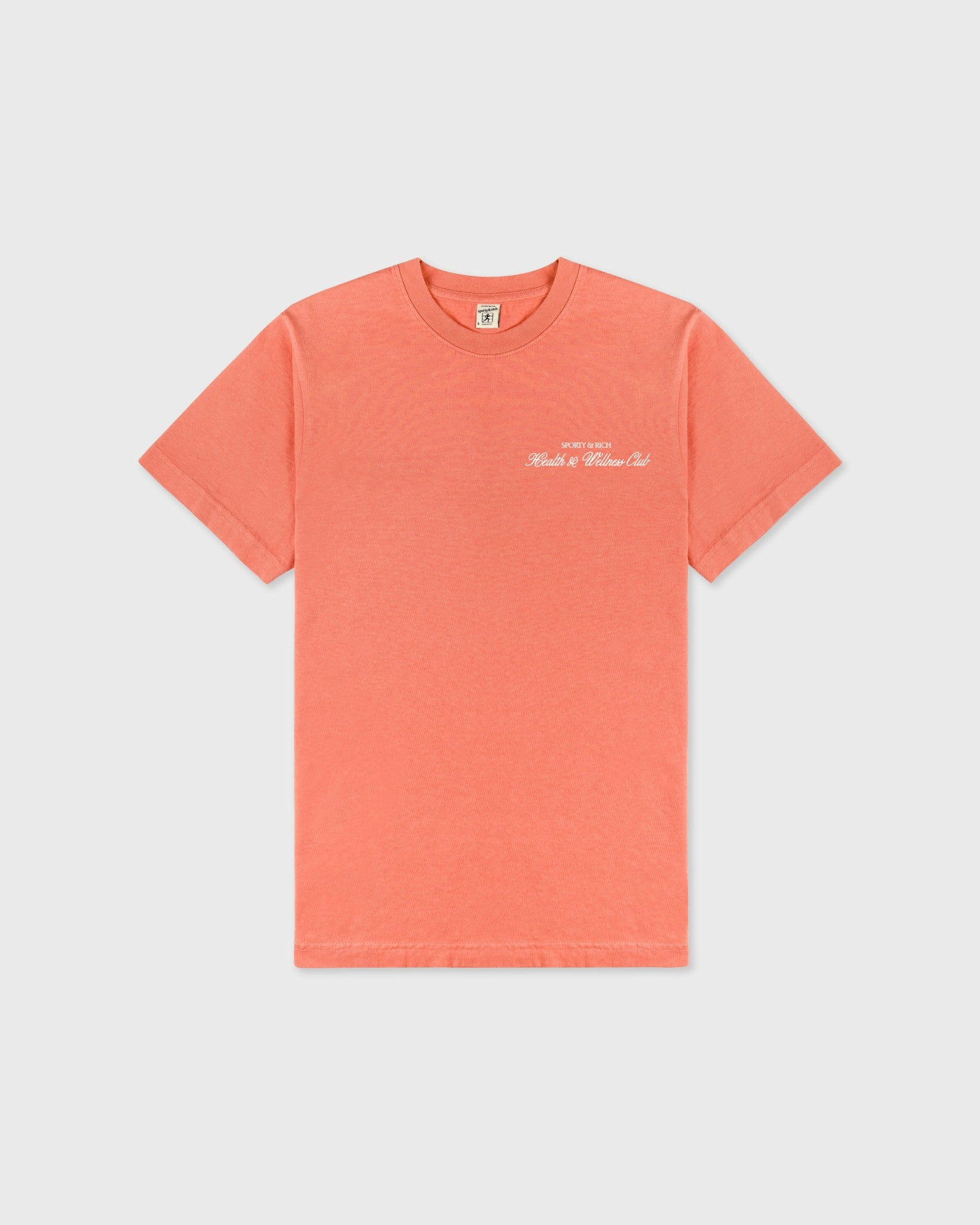 H&W Club T-Shirt - Flamingo/White Sporty & Rich For Sale