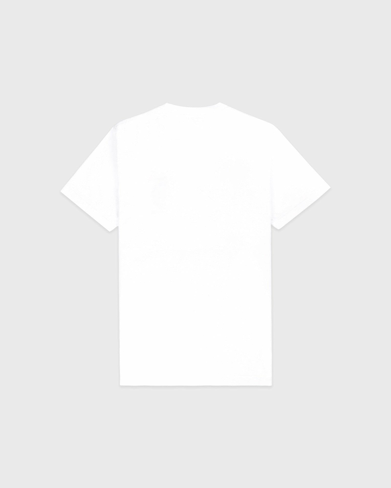 H&W Crest T-Shirt - White/Light Navy Sporty & Rich Outlet