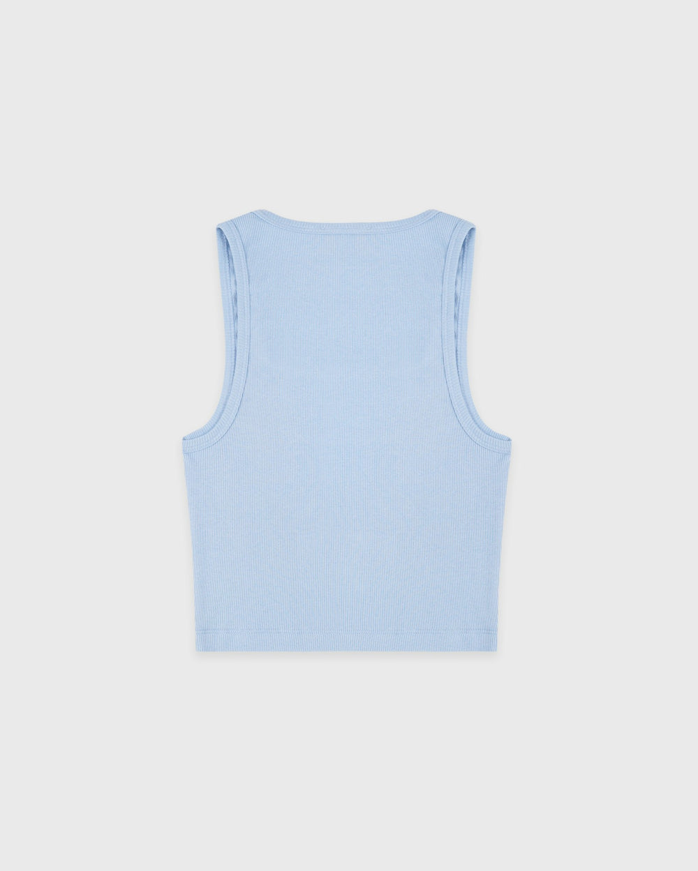 Juicy Crown Ribbed Tank - Sky Blue Sporty & Rich Sale