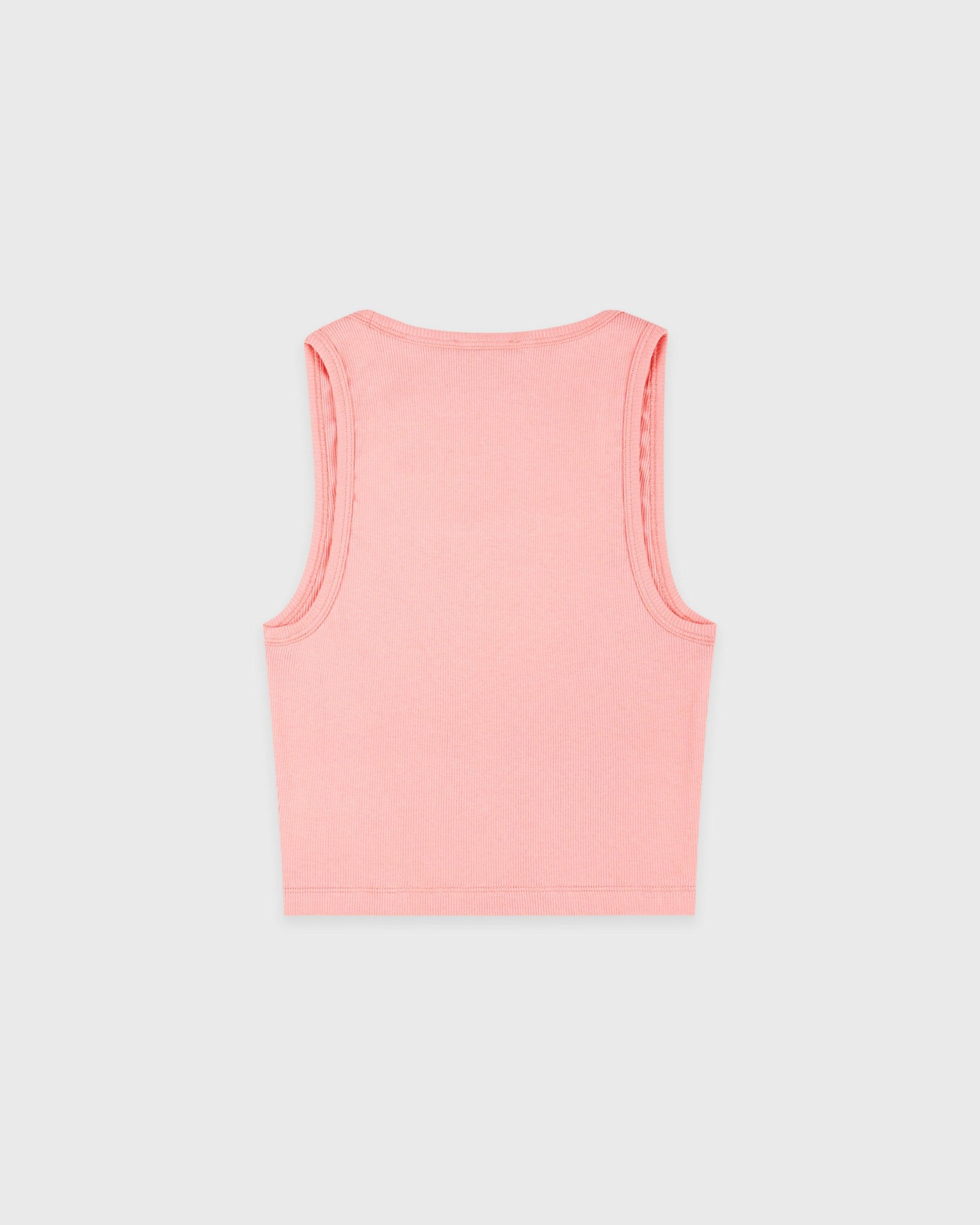 Juicy Crown Ribbed Tank - Rose Sporty & Rich Discount