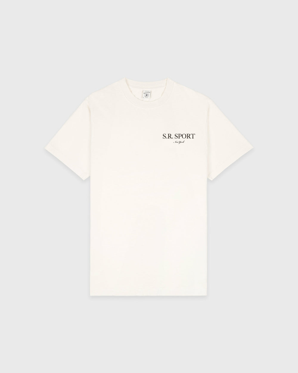 Wimbledon T-Shirt - Ecru Sporty & Rich Outlet