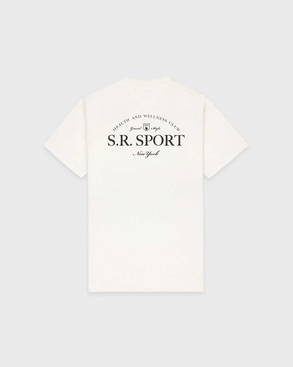 Wimbledon T-Shirt - Ecru Sporty & Rich Outlet