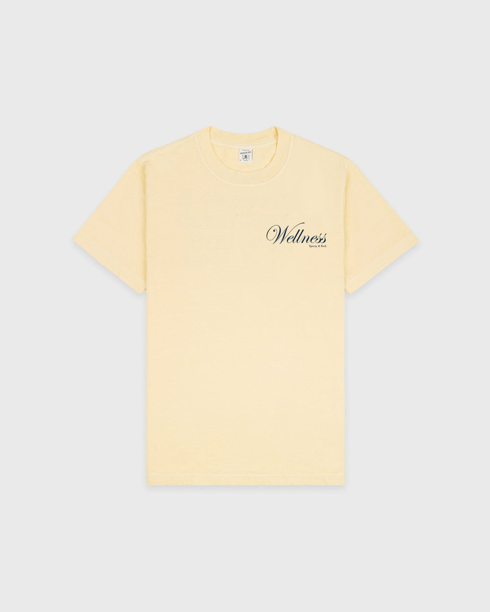 Avenue T-Shirt - Almond/Navy Sporty & Rich For Sale