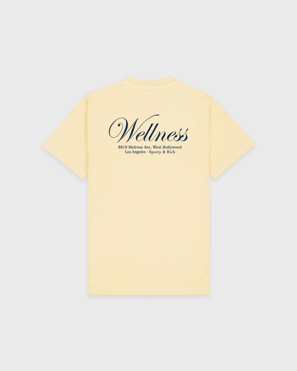 Avenue T-Shirt - Almond/Navy Sporty & Rich For Sale