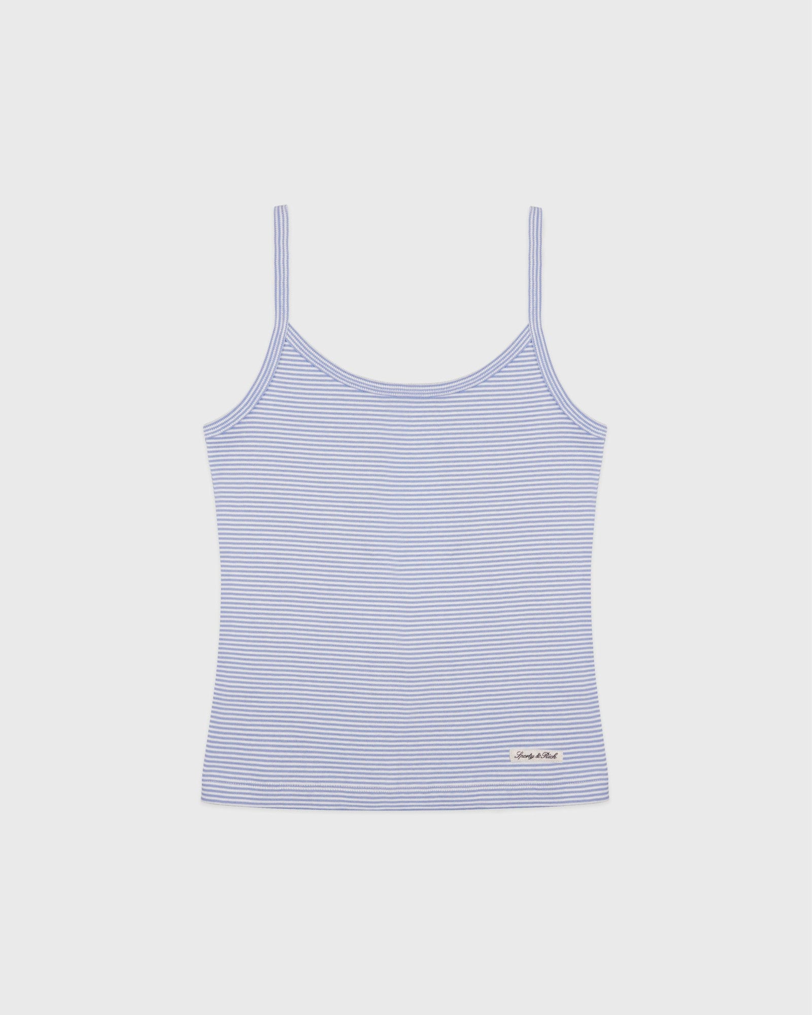 Signature Logo House Tank - Periwinkle Stripe Sporty & Rich Online