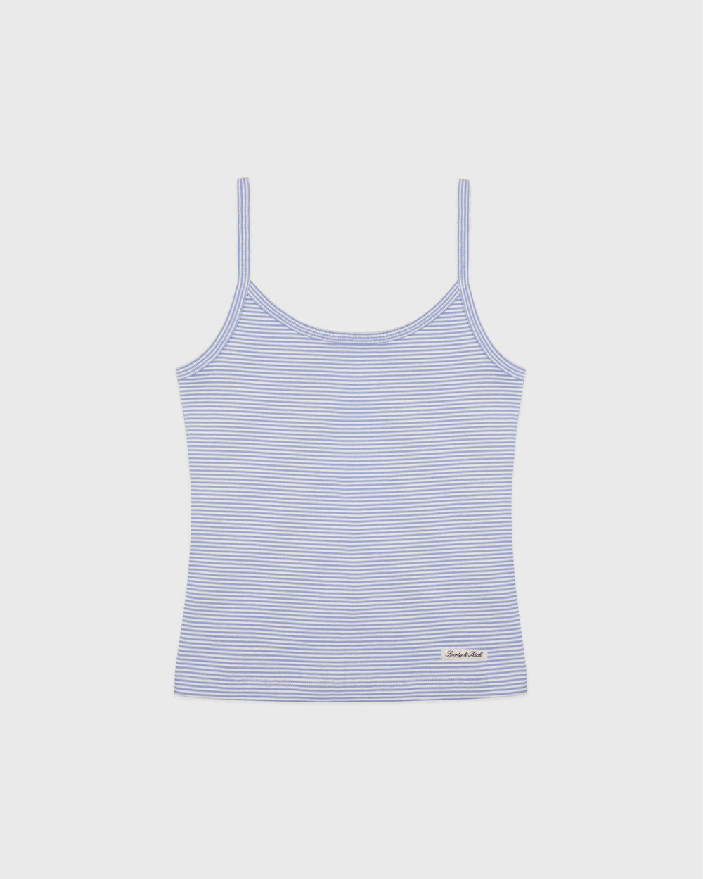 Signature Logo House Tank - Periwinkle Stripe Sporty & Rich Online