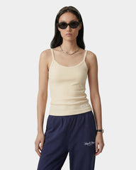 Signature Logo House Tank - Almond Striped Sporty & Rich For Sale