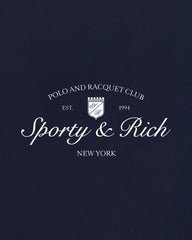 Syracuse T-Shirt - Navy Sporty & Rich Outlet