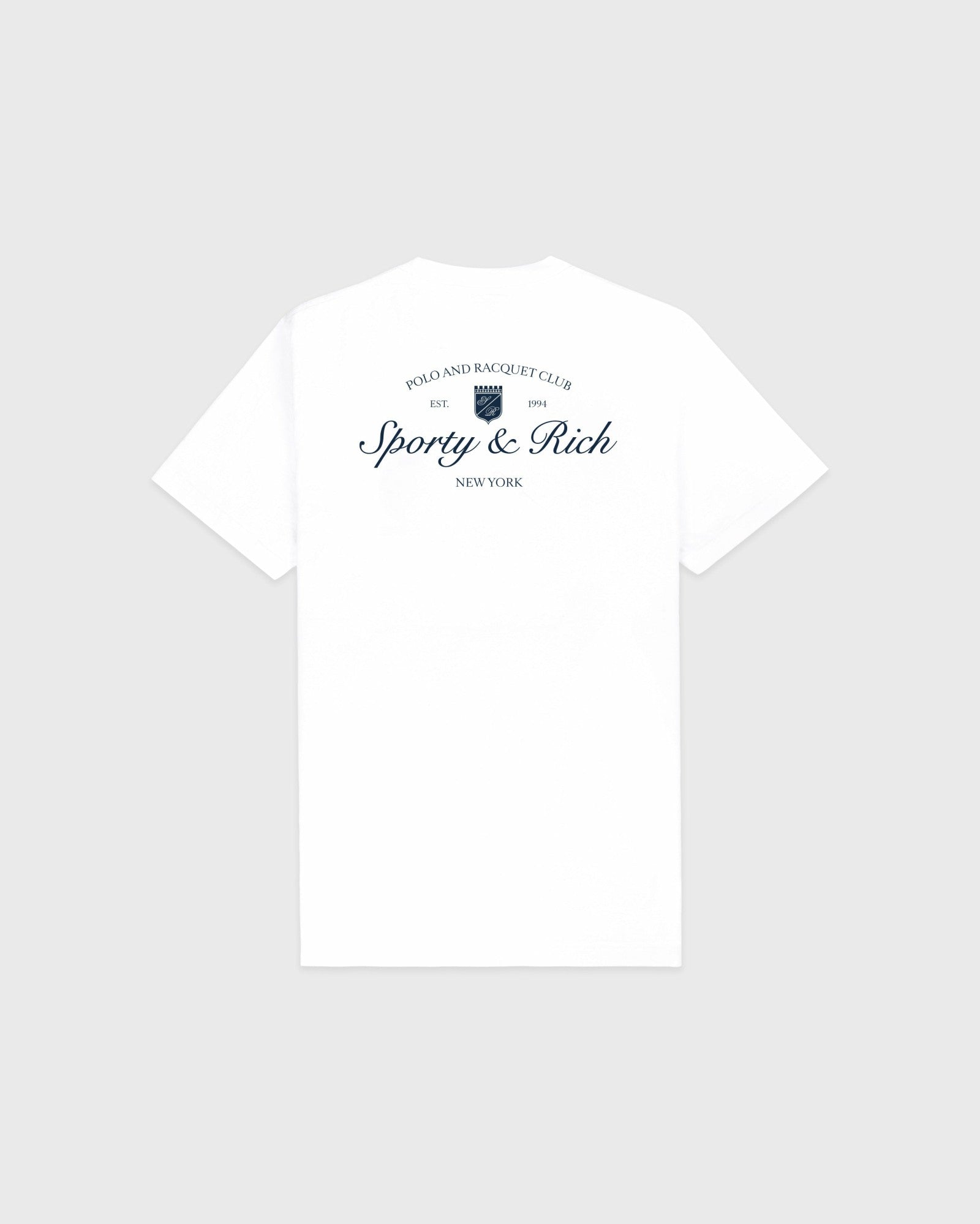 Syracuse T-Shirt - White Sporty & Rich US