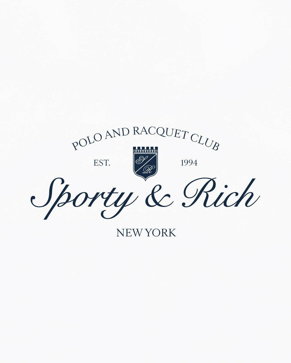 Syracuse T-Shirt - White Sporty & Rich US