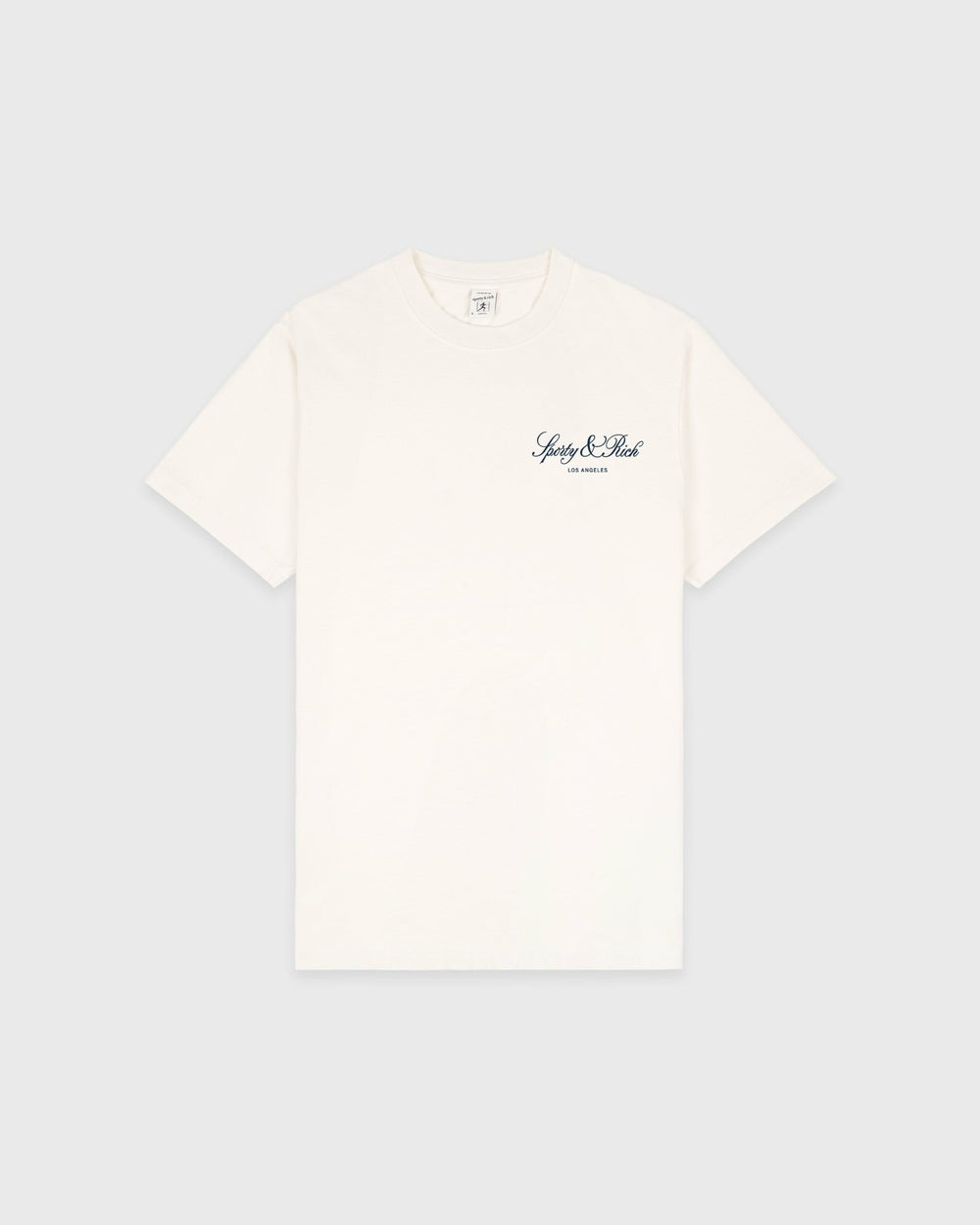 Vendome LA T-Shirt - Ecru/Navy Sporty & Rich Sale