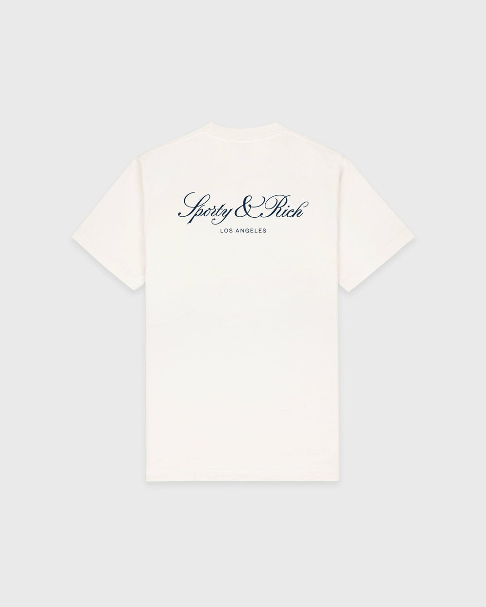 Vendome LA T-Shirt - Ecru/Navy Sporty & Rich Sale