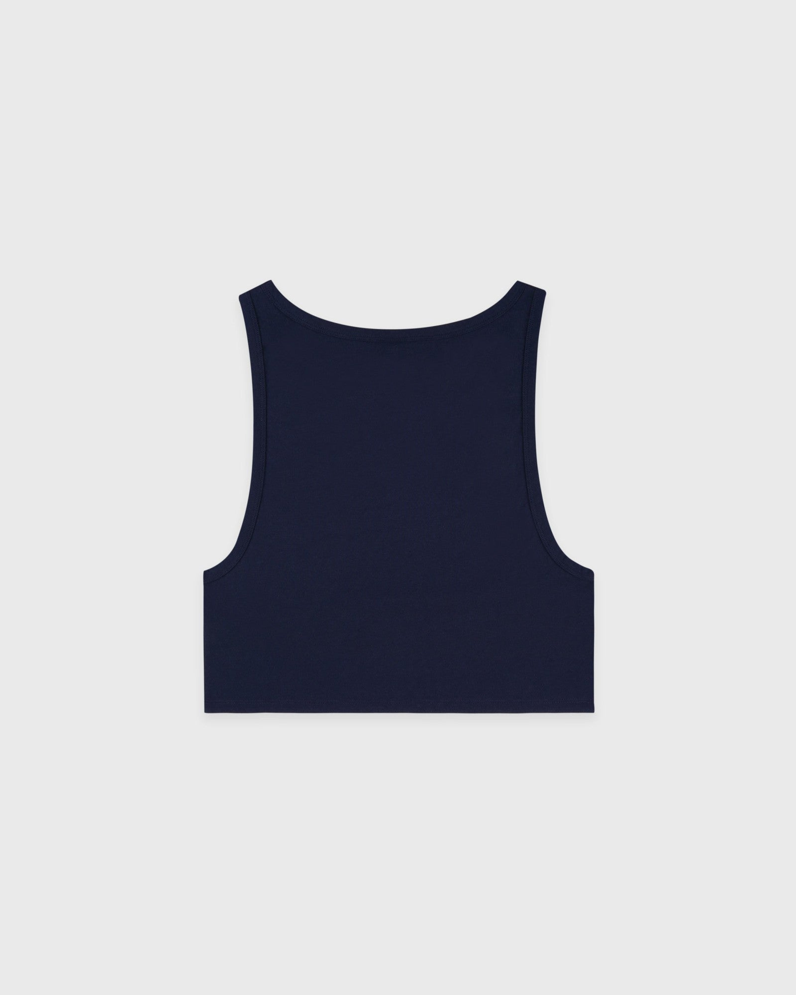 Signature Logo Lounge Tank - Navy Sporty & Rich Discount