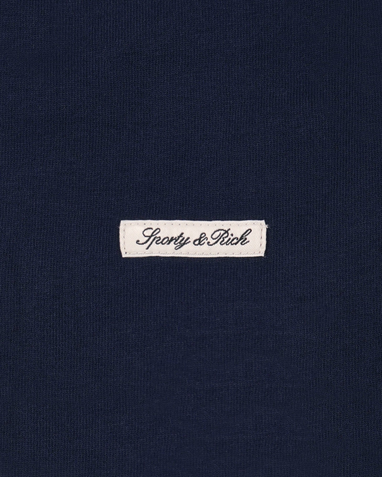 Signature Logo Lounge Tank - Navy Sporty & Rich Discount