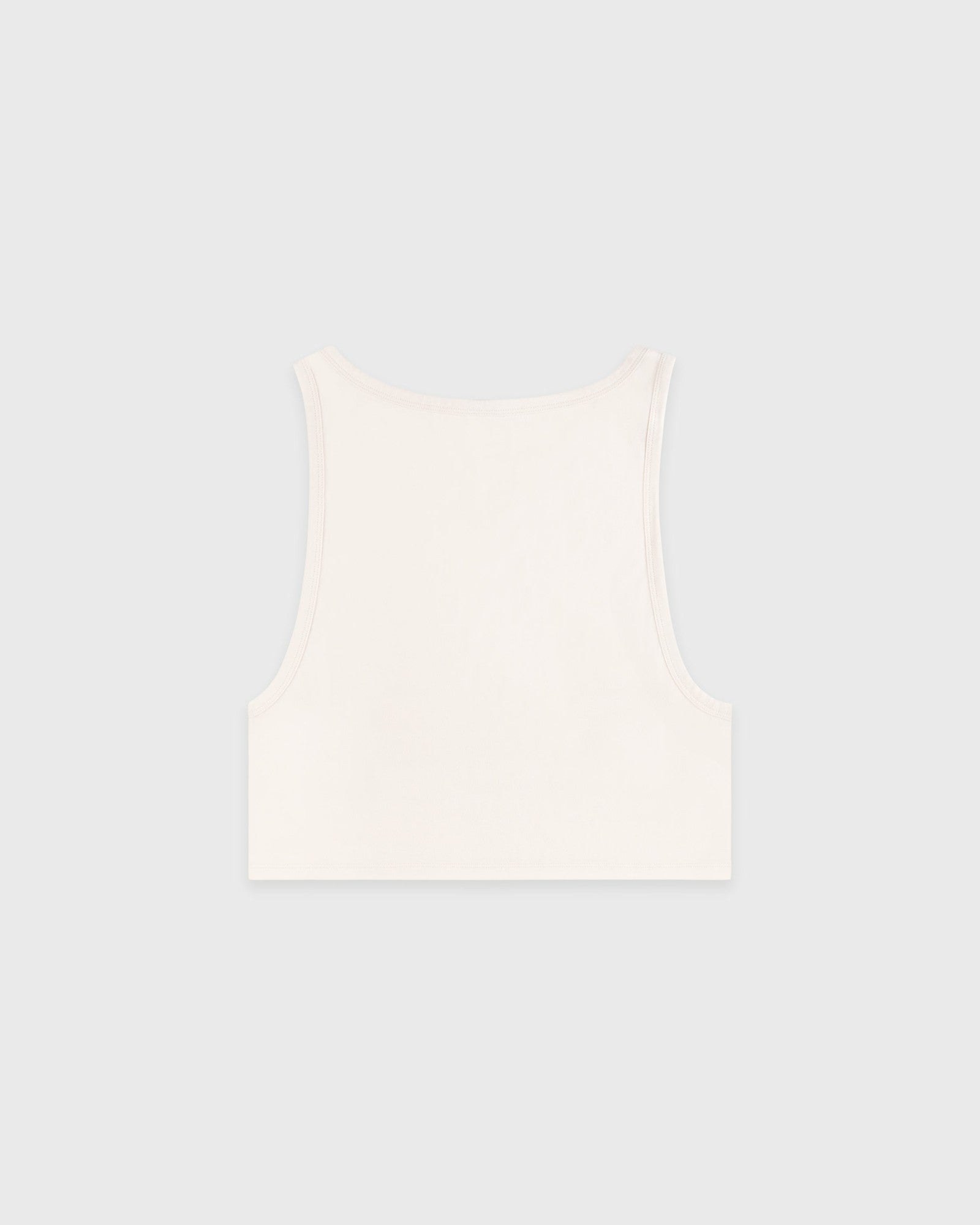 Signature Logo Lounge Tank - Ecru Sporty & Rich For Sale