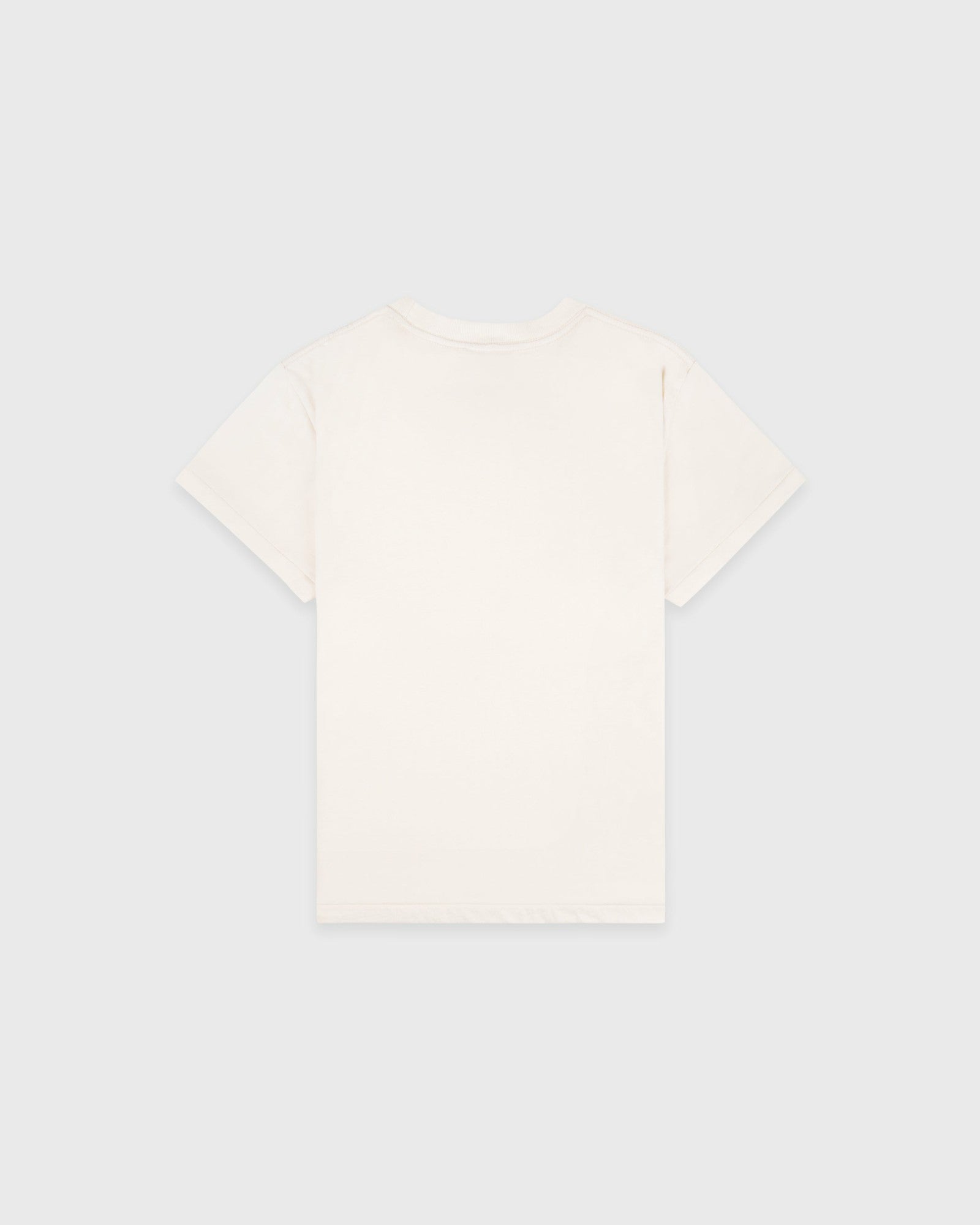 Varsity Crest Essential Tee - Ecru/Navy Sporty & Rich Outlet