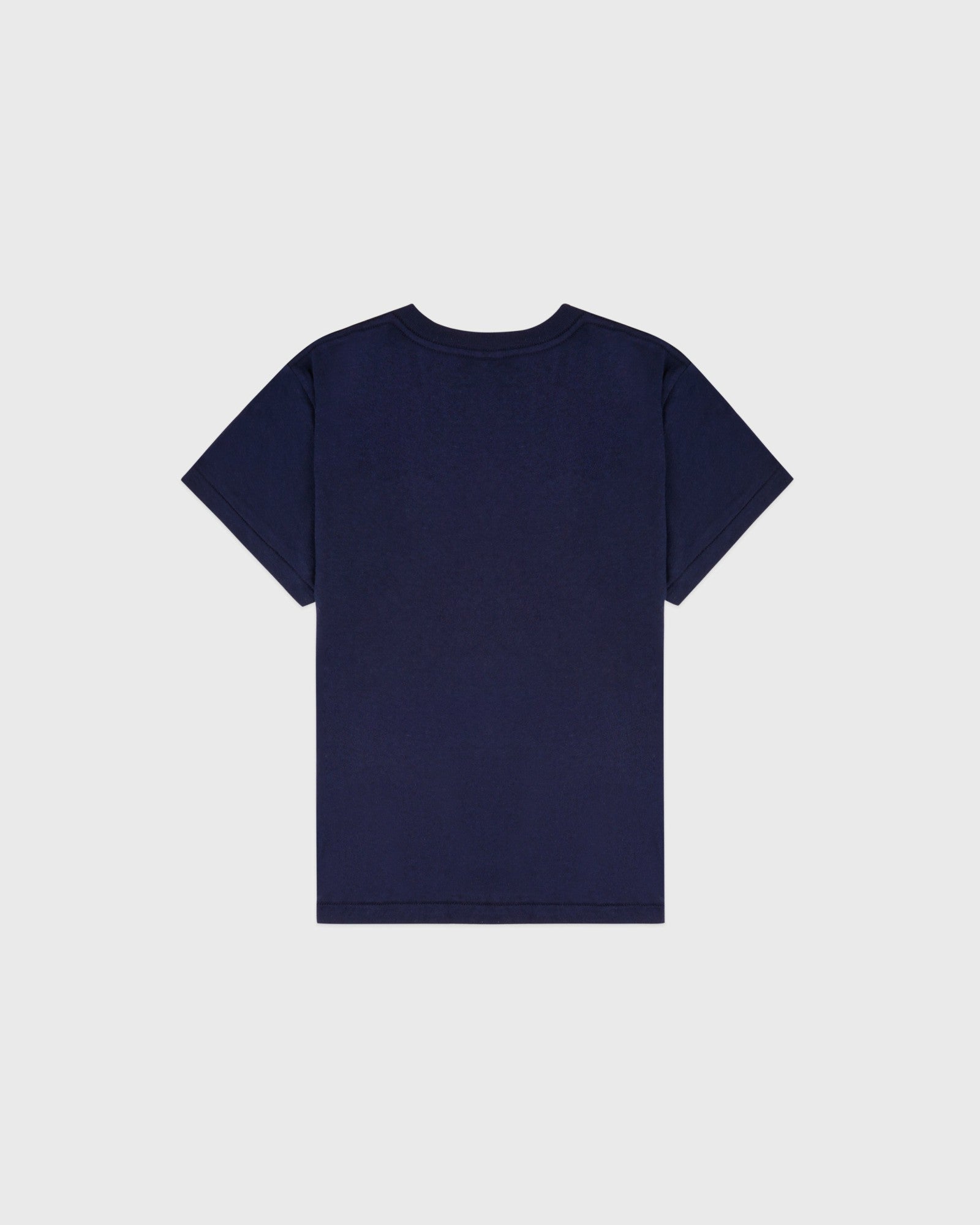 Varsity Crest Essential Tee - Navy/White Sporty & Rich US