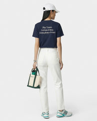 Play Tennis T-Shirt - Navy/White Sporty & Rich Discount