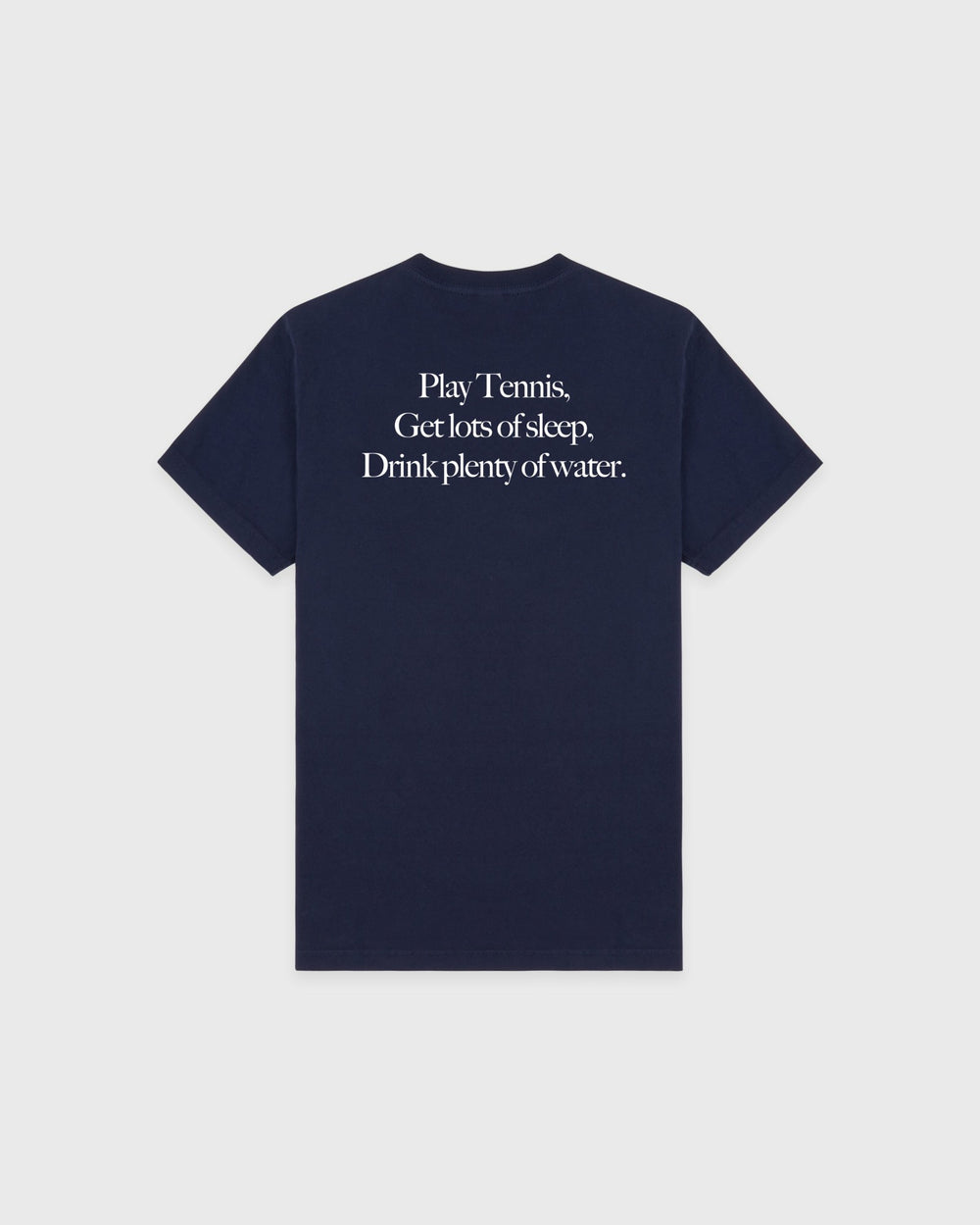 Play Tennis T-Shirt - Navy/White Sporty & Rich Discount