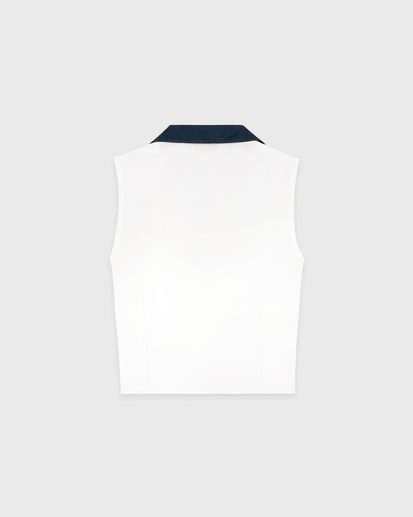 SRC Sports Polo Vest - White/Navy Sporty & Rich Sale