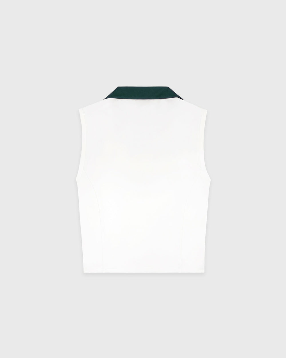 SRC Sports Polo Vest - White/Forest Sporty & Rich Online