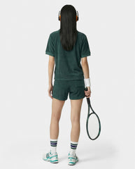 SRC Terry Polo - Forest/White Sporty & Rich Discount