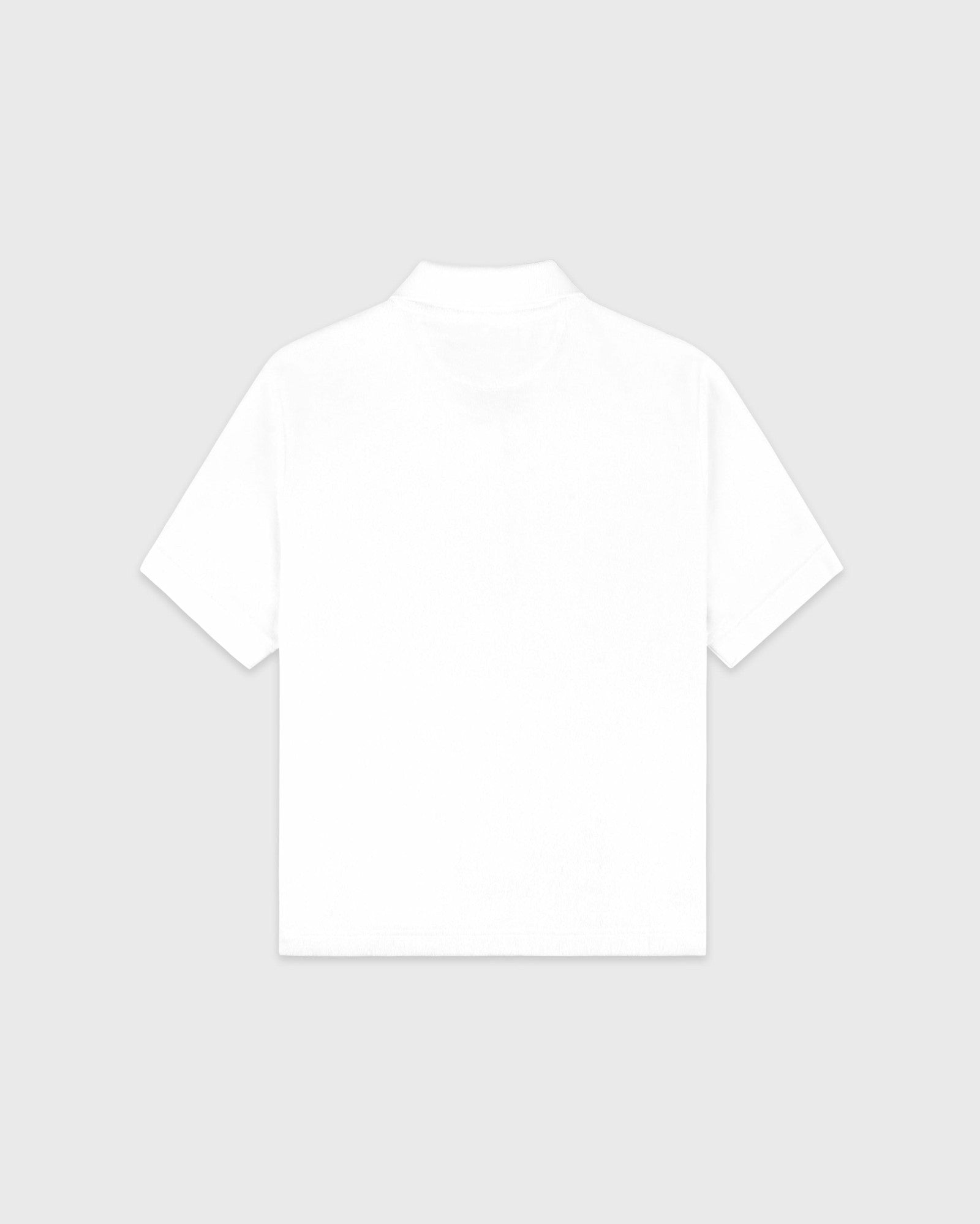 SRC Terry Polo - White/Forest Sporty & Rich For Sale